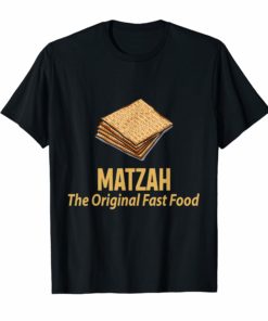 Matzah The Original Fast Food Passover Funny T Shirt