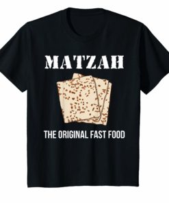 Matzah The Original Fast Food T-shirt Funny Passover Gift