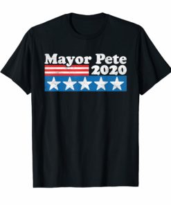 Mayor Pete Buttigieg President 2020 Retro Distressed T-Shirt