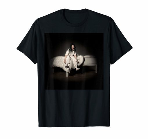 Mens Billie Eilish Album Cover Photo T-Shirt
