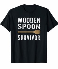 Mens Wooden Spoon Survivor T Shirt