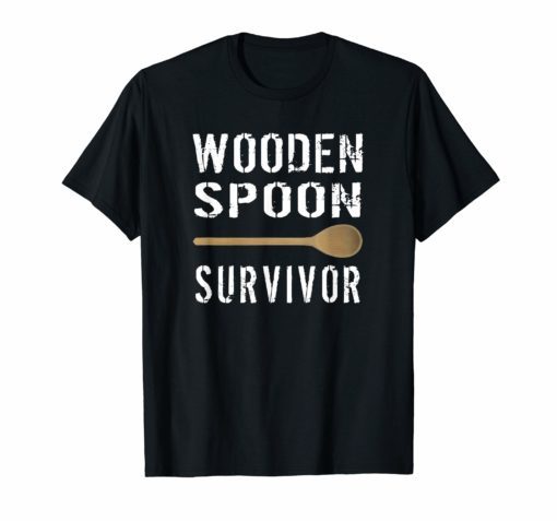 Mens Wooden Spoon Survivor T Shirt