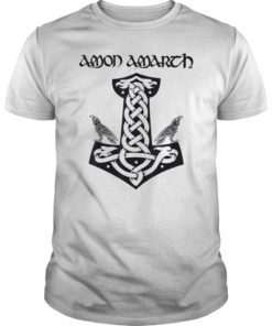 Mjolnir and Ravens Thors Hammer Viking T Shirt