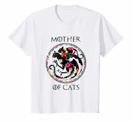 Mother of Cats Hot 2019 T-Shirt Gifts For Cat Lovers TShirt