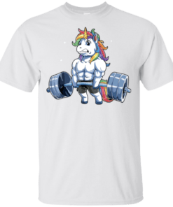 Muscle Unicorn Weightlifting T-Shirt