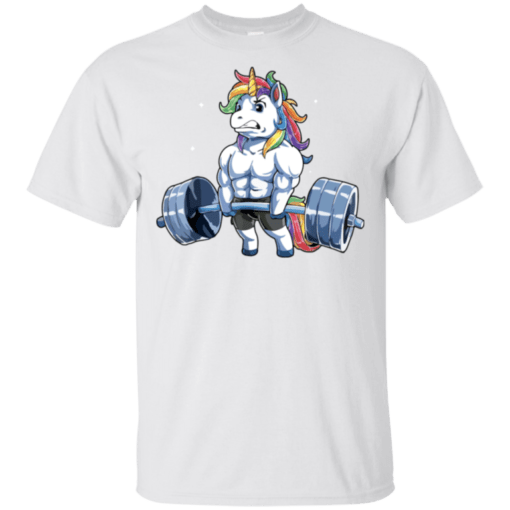 Muscle Unicorn Weightlifting T-Shirt