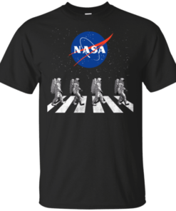 NASA T-Shirt Walking Astronauts in Space Gift Shirt For Men Woman