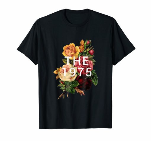 NEW The 1975 FLOWER ROSE T-Shirt