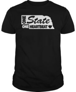 Nebraska One State One Heartbeat Classic Shirt