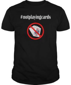 Not Playing Cards Nurse Hashtag Tee Shirt