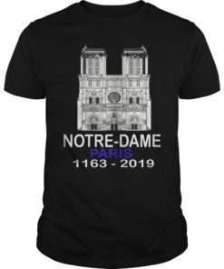 Notre-Dame Cathedral 2019 France Paris City Shirt