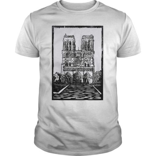 Notre Dame Cathedral Paris Unisex Shirt