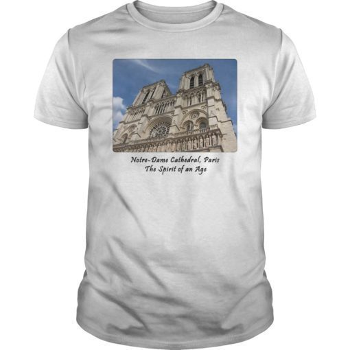 Paris France City Notre Dame T-Shirt