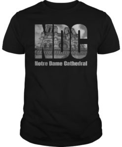 Notre Dame De Paris Jesus Lovers Cathedral T-Shirt