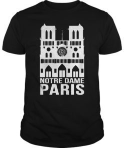 Notre-Dame Paris France TShirt French Cathedral