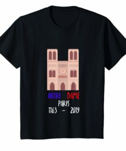 Notre dame cathedral paris france T-Shirt