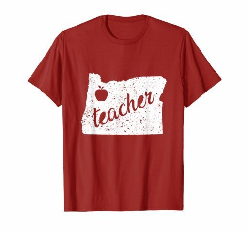 Oregon Teacher Red For Ed T-Shirt