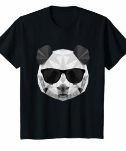 Panda Tshirt – Panda Polygonal Shirt
