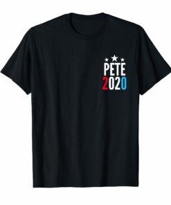Pete 2020 Shirt Pete Buttigieg For President Pocket T-Shirt