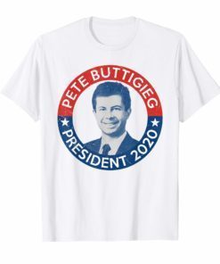 Pete Buttigieg T-Shirt Vintage Vote Pete For U.S. President