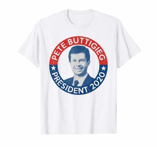 Pete Buttigieg T-Shirt Vintage Vote Pete For U.S. President