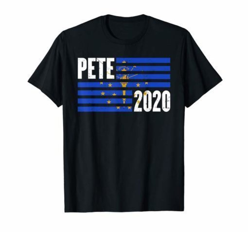 Pete Buttigieg T-Shirt Vintage Vote Pete For U.S. President