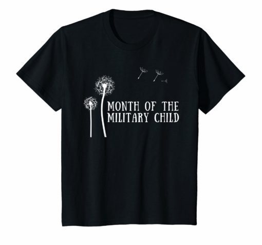 Purple Up Month Of The Military Child T-Shirt