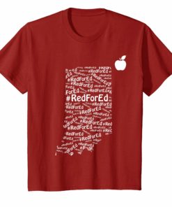 Red For Ed Indiana Teacher T-Shirt