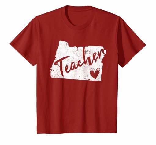 Red For Ed Oregon Shirt