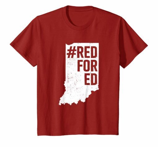 Red For Ed Shirt Indiana