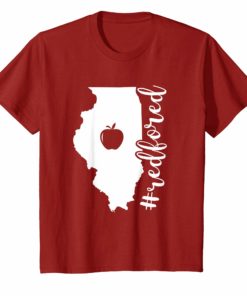 Red For Ed T-Shirt Illinois