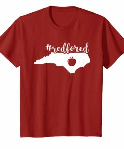 Red For Ed T-Shirt North Carolina