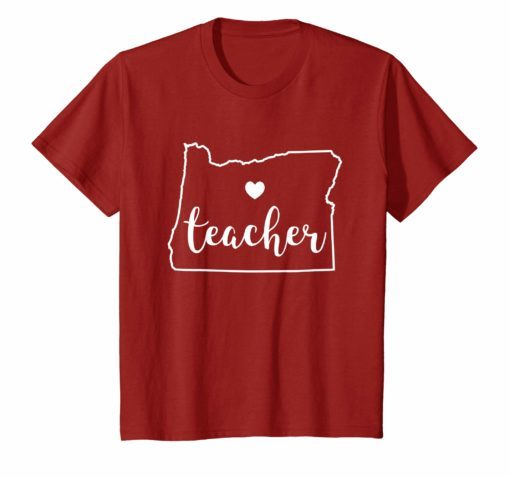 Red For Ed T-Shirt Oregon