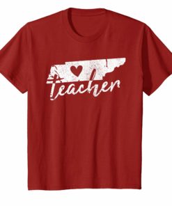 Red For Ed Tennessee Teacher TShirt