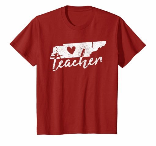 Red For Ed Tennessee Teacher TShirt