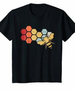 Retro Vintage Beekeeper Beekeeping Honey T-Shirt