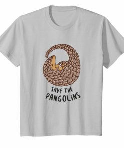 Save the Pangolins T-Shirt Love Pangolins Tee