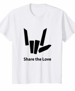 Share the Love T-Shirt for Men Women Kids Gift