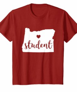 Student Red For Ed T-Shirt Oregon