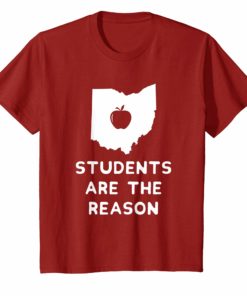 Students are the Reason Red For Ed T-Shirt
