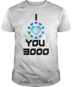 Superhero Movie Quote I Love You 3000 Cosplay T-Shirt