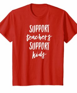 Support Teachers and Kids Washington Red For Ed Shirt