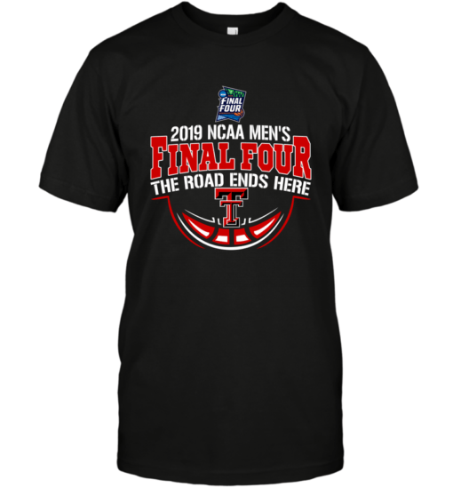 TEXAS TECH RED RAIDERS 2019 NCAA MEN’S BASKETBALL TOURNAMENT MARCH MADNESS FINAL FOUR BOUND CARRY TRI BLEND T SHIRTS