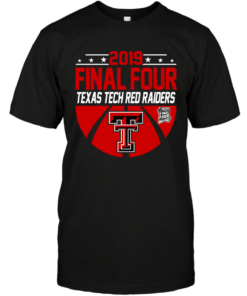 TEXAS TECH RED RAIDERS 2019 NCAA MEN’S BASKETBALL TOURNAMENT MARCH MADNESS FINAL FOUR BOUND CARRY TRI BLEND TEE SHIRT