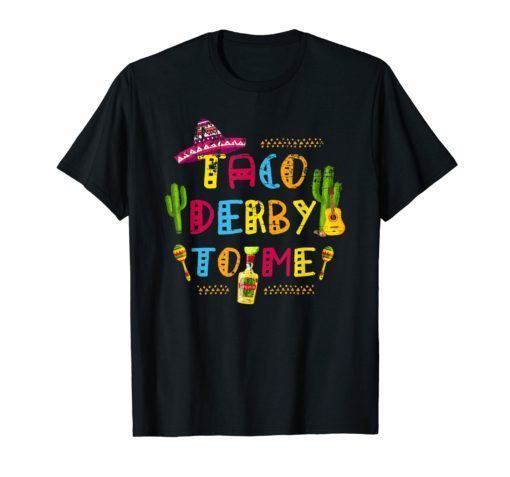 Taco Derby To Me Talk Dirty Funny Cinco De Mayo Horse T-Shirt