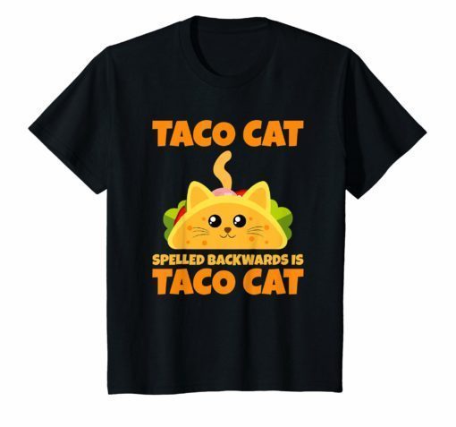 Tacocat Spelled Backwards Taco Cat Cinco De Mayo Shirt Gift
