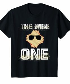 The Wise One Matzo T-Shirt Gift Funny Jewish Passover Tee