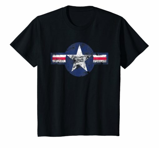 Proud Dad U.S. Air Force Stars Air Force Family T-Shirt Gift