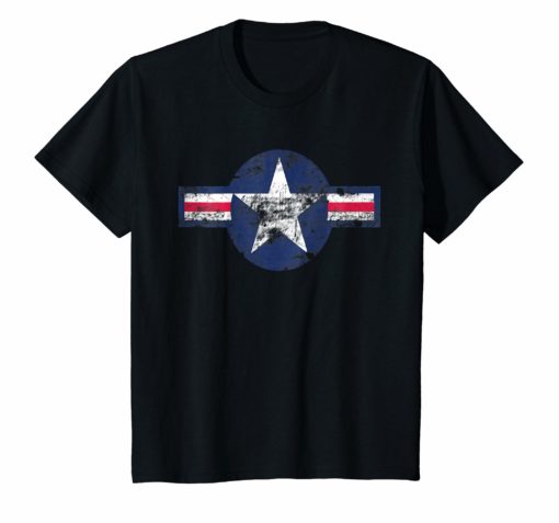 U.S. AIR FORCE ORIGINAL VINTAGE USAF LOGO GIFT T-SHIRT