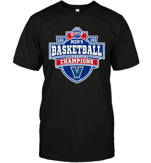 VILLANOVA WILDCATS 2019 BIG EAST MEN’S BASKETBALL TOURNAMENT CHAMPIONS T SHIRTS